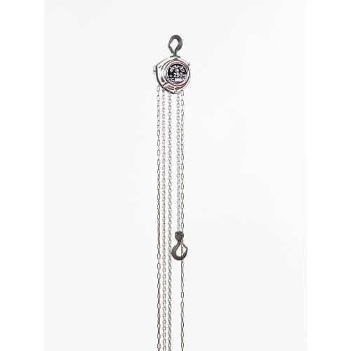 エスコ EA987AB-8A 1.0tonx8.0m チェーンブロック 1台 （ご注文単位1台）【直送品】