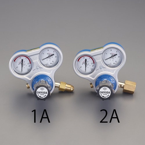 エスコ EA316A-2A 酸素調整器(関東式・雌ネジ) 1個 （ご注文単位1個）【直送品】