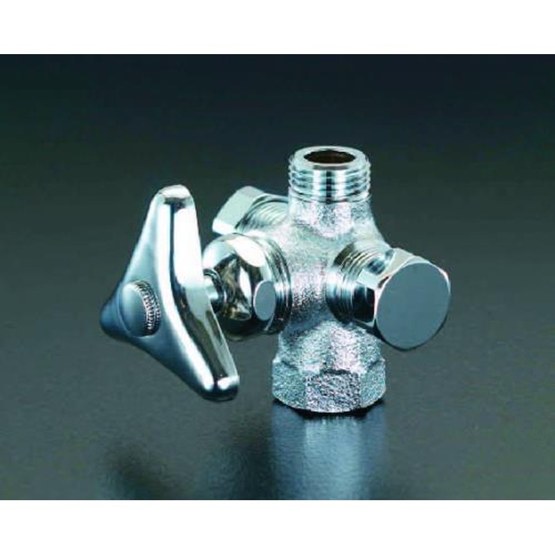 エスコ EA468BN-4 G1/2”xRc1/2”ストレート型分岐金具 1個（ご注文単位1個）【直送品】