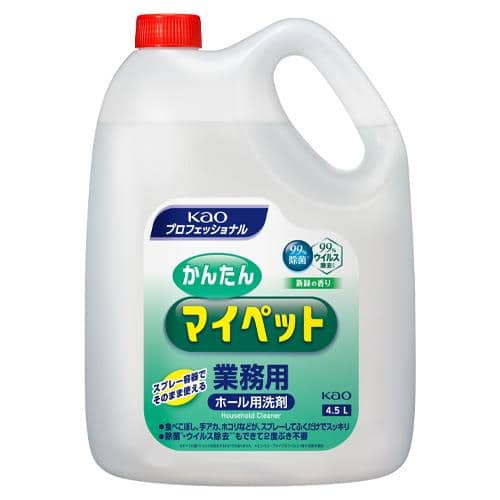 エスコ EA922KA-7 4.5L 厨房用洗剤(カンタンマイペット) 1個 （ご注文単位1個）【直送品】
