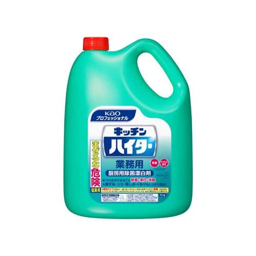 エスコ EA922KA-10 5L 塩素系厨房漂白剤(キッチンハイター) 1個 （ご注文単位1個）【直送品】