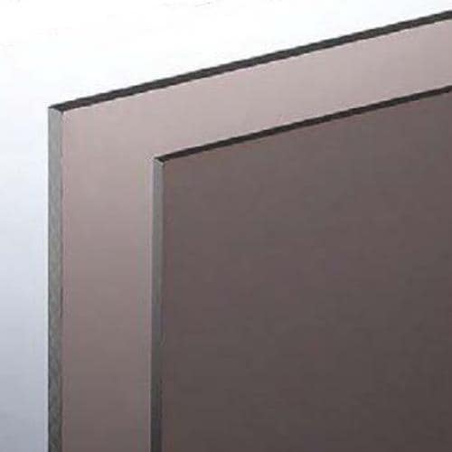 エスコ EA441DX-13 600x 900x2mm ポリカーボネイト板(ブラウンスモーク) 1枚 （ご注文単位1枚）【直送品】