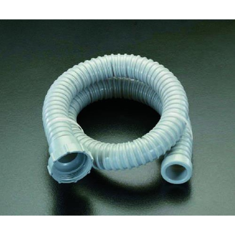 エスコ EA468LA-3 G1.1/2”x1.2m［ねじ込式]流し台用ホース 1個（ご注文単位1個）【直送品】