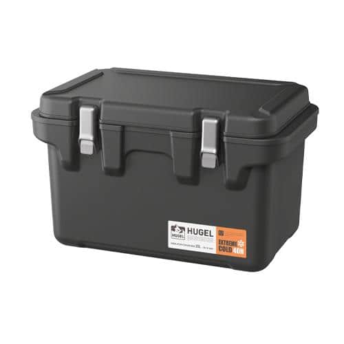 エスコ EA917AL-54 551x348x342mm/20L クーラーボックス(グレー) 1個 （ご注文単位1個）【直送品】