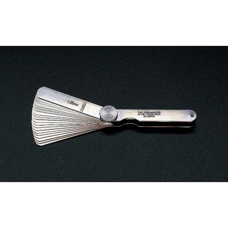 エスコ EA725RA-5 75mm/20枚組シクネスゲージ 1個（ご注文単位1個）【直送品】