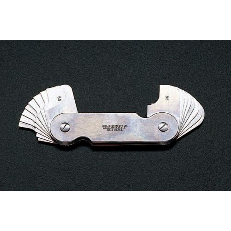 エスコ EA725SC-12 ラディアスゲージ 1個（ご注文単位1個）【直送品】