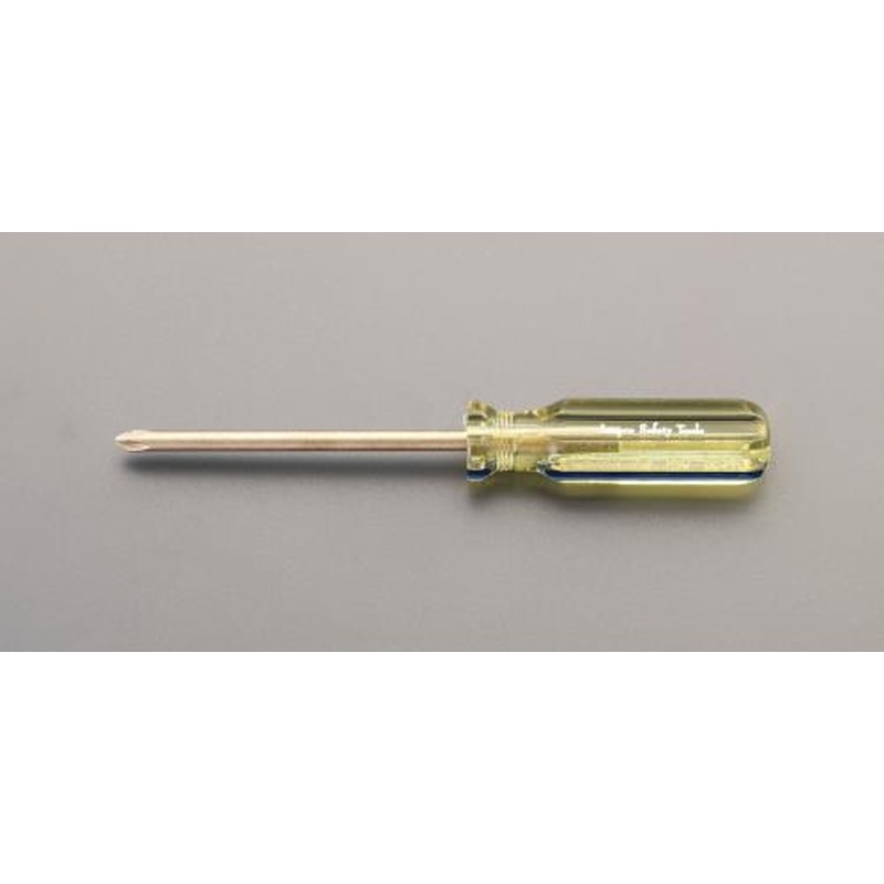 エスコ EA642HS-1 #1x75mm［＋]ドライバー(ノンスパーキング) 1個（ご注文単位1個）【直送品】