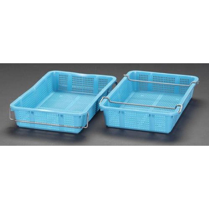 エスコ EA506AB-5A 550x342x100mm/13.8Lコンテナ(2個) 1個（ご注文単位1個）【直送品】