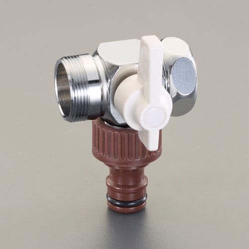 エスコ EA124LH-14A W26-20T 分岐コック 1個 （ご注文単位1個）【直送品】