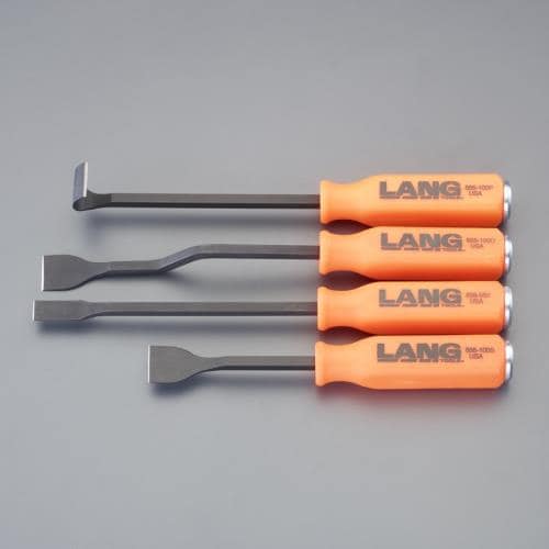 エスコ EA524AE-52 4本組 ガスケットスクレーパー(貫通柄) 1セット （ご注文単位1セット）【直送品】