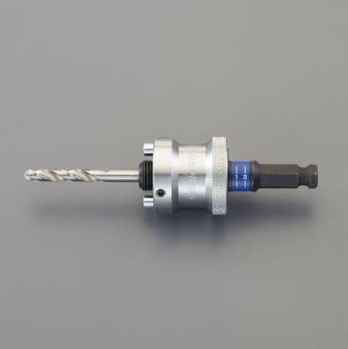 エスコ EA823L-6SA 14-30mm/10mm ホールソー用アーバー(スナップバック式) 1個 （ご注文単位1個）【直送品】