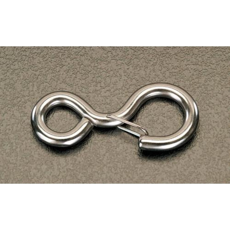 エスコ EA638AA-1 5x54mmアイフック(ステンレス製) 1個（ご注文単位1個）【直送品】