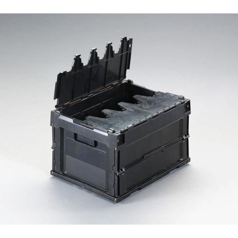 エスコ EA506AE-30A 380x305x237mm/20.8Lハイテク折コン/ESD 1個（ご注文単位1個）【直送品】