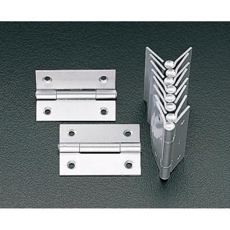 エスコ EA951CH-2 32x22mm薄口丁番(ステンレス製/2個) 1個（ご注文単位1個）【直送品】