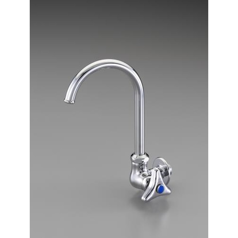 エスコ EA468BJ-4 PJ1/2”横型スワン水栓 1個（ご注文単位1個）【直送品】