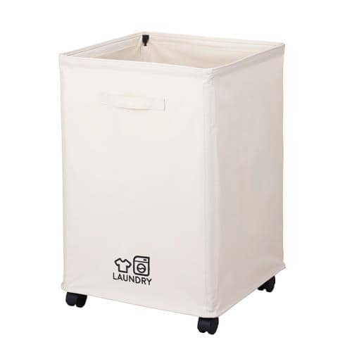 エスコ EA951FD-76 400x400x590mm ランドリーバスケット76L(キャスター付) 1台 （ご注文単位1台）【直送品】