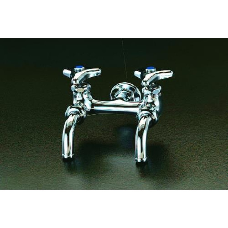 エスコ EA468CG-4 PJ1/2”双口水栓 1個（ご注文単位1個）【直送品】