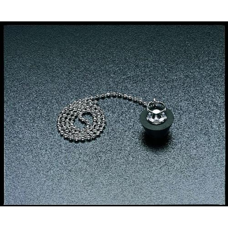 エスコ EA468K-44 44.0x38mmチェーン付ごむ栓 1個（ご注文単位1個）【直送品】