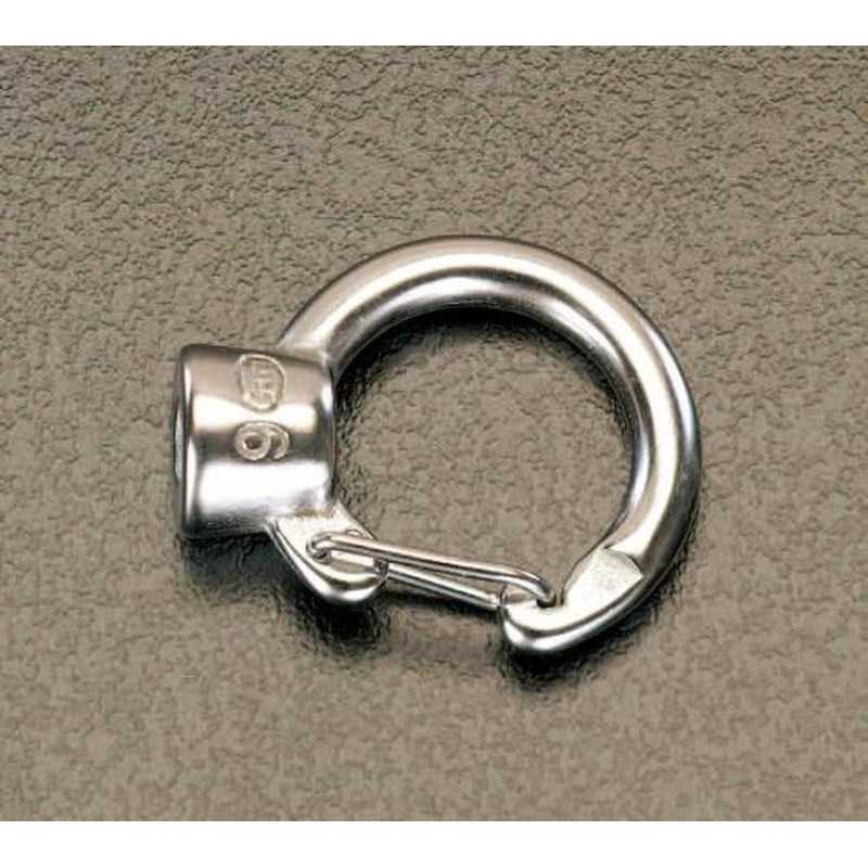 エスコ EA638BU-23 M10フックアイナット［ステンレス製] 1個（ご注文単位1個）【直送品】