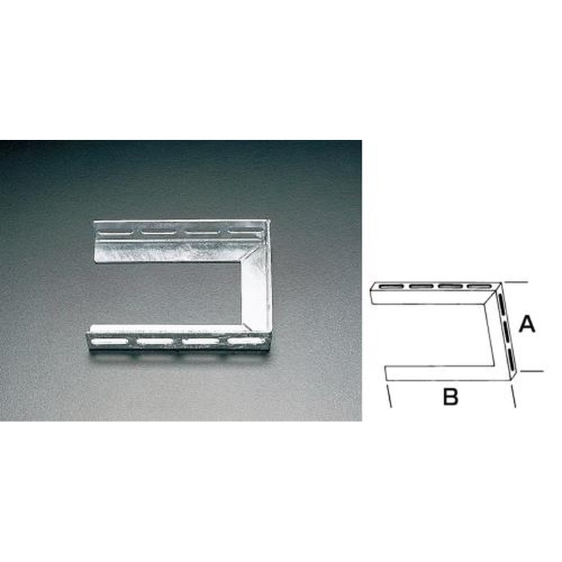 エスコ EA440AC-240 240x300x40mm門型アングル金具(ドブメッキ) 1個（ご注文単位1個）【直送品】