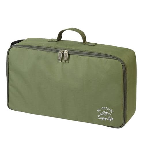 エスコ EA925CL-25 410x235x140mm 収納バッグ(オリーブ) 1個 （ご注文単位1個）【直送品】