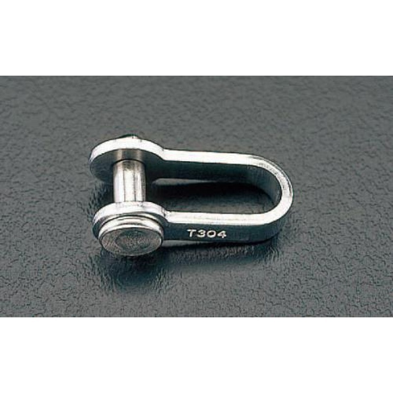 エスコ EA980S-4 4mm巾リベット式シャックル 1個（ご注文単位1個）【直送品】