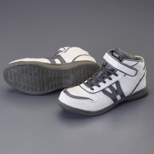 エスコ EA998VT-24.5A 24.5cm プロスニーカー(ハイカット) 1組 （ご注文単位1組）【直送品】