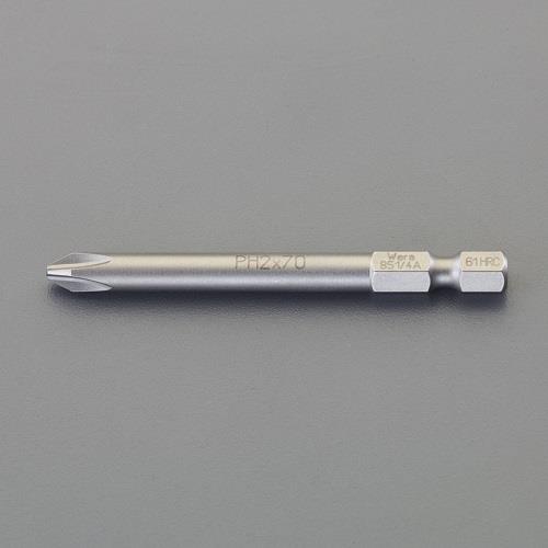 エスコ EA611GA-72A #2x70mm  [+]ドライバービット 1本 （ご注文単位1本）【直送品】