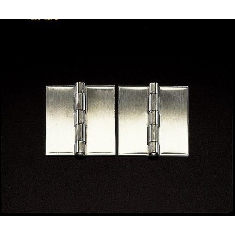 エスコ EA951CN-102 102x50mm熔接丁番(ステンレス製/2個) 1個（ご注文単位1個）【直送品】