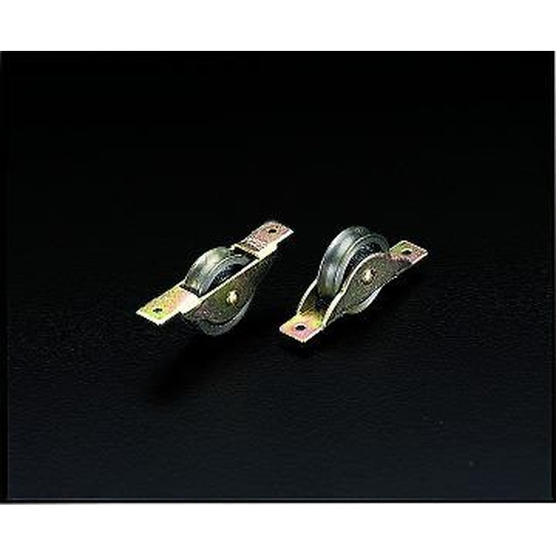 エスコ EA986RG-2 35mm戸車(スチール製/2個) 1個（ご注文単位1個）【直送品】