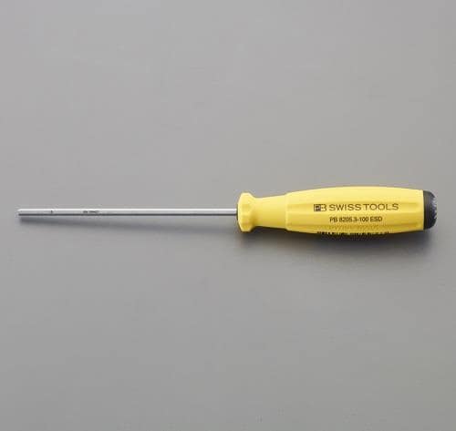 エスコ EA573MW-113 1.27x50mm [Hex]ドライバー(ESD) 1本 （ご注文単位1本）【直送品】