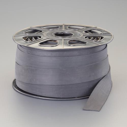 エスコ EA628WL-111 40x2.0mmx40m 平ゴムロープ(幅広/ドラム巻) 1巻 （ご注文単位1巻）【直送品】