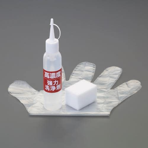 エスコ EA922AJ-501 80ml (つや消し)タイル洗浄剤(高濃度) 1個 （ご注文単位1個）【直送品】