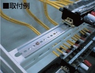 エスコ EA940DG-63A 1000mm アルミDINレール(M6/2本) 1本 （ご注文単位1本）【直送品】