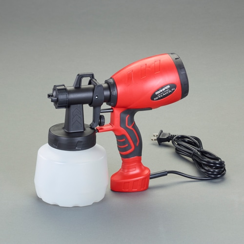 エスコ EA115M-1 AC100V/550W ブロア式スプレーガン(低飛散タイプ) 1台 （ご注文単位1台）【直送品】