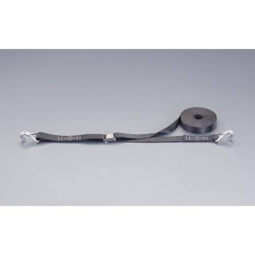 エスコ EA982BA-173 25mmx3m/45kg 荷締ストラップ(ステンレス/カム式/フック) 1個 （ご注文単位1個）【直送品】