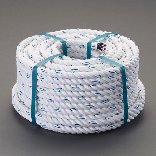 エスコ EA998MB-300 18mmx100m 親綱ロープ(法面専用/シグナル) 1巻 （ご注文単位1巻）【直送品】