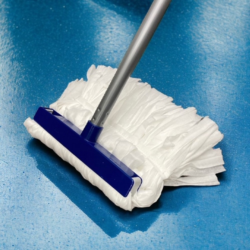 エスコ EA928AY-375 240x240mm モップ(吸水・水拭き・吸油/10枚入) 1袋 （ご注文単位1袋）【直送品】