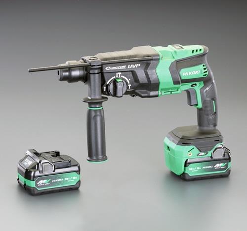 エスコ EA810DN-1A DC36.0V/28mm ハンマードリル(充電式) 1台 （ご注文単位1台）【直送品】