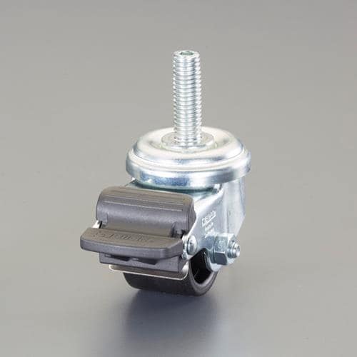 エスコ EA986HV-10 35mm/M10 キャスター(自在金具・ブレーキ付) 1個 （ご注文単位1個）【直送品】