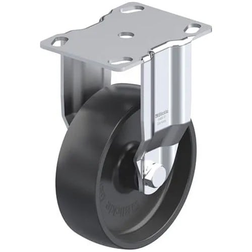 エスコ EA986HV-100A 100mm キャスター(固定金具) 1個 （ご注文単位1個）【直送品】