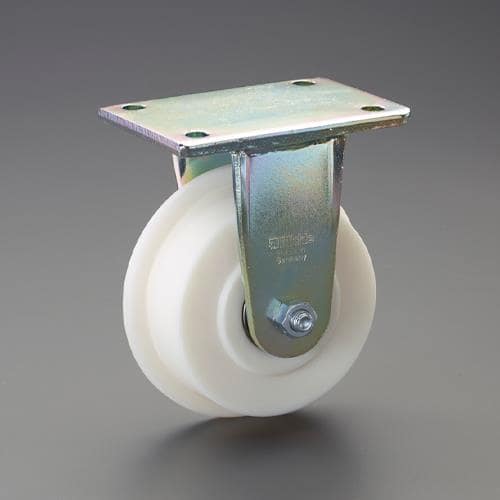 エスコ EA986NV-1100 100mm キャスター(ナイロン車輪・レール用) 1個 （ご注文単位1個）【直送品】