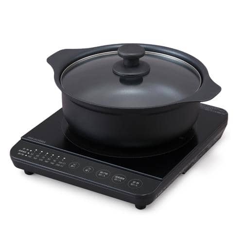 エスコ EA763AK-35B IH調理器・鍋セット 1台 （ご注文単位1台）【直送品】