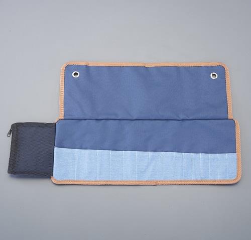 エスコ EA925BN-11 436x160mm ドリルロール(デニム/15ポケット) 1本 （ご注文単位1本）【直送品】