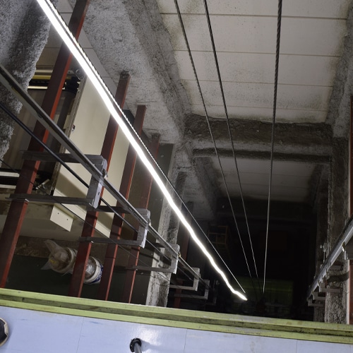 エスコ EA815LA-58 [EA815LA-57A用] 5m 延長LEDチューブライト(片面) 1本 （ご注文単位1本）【直送品】