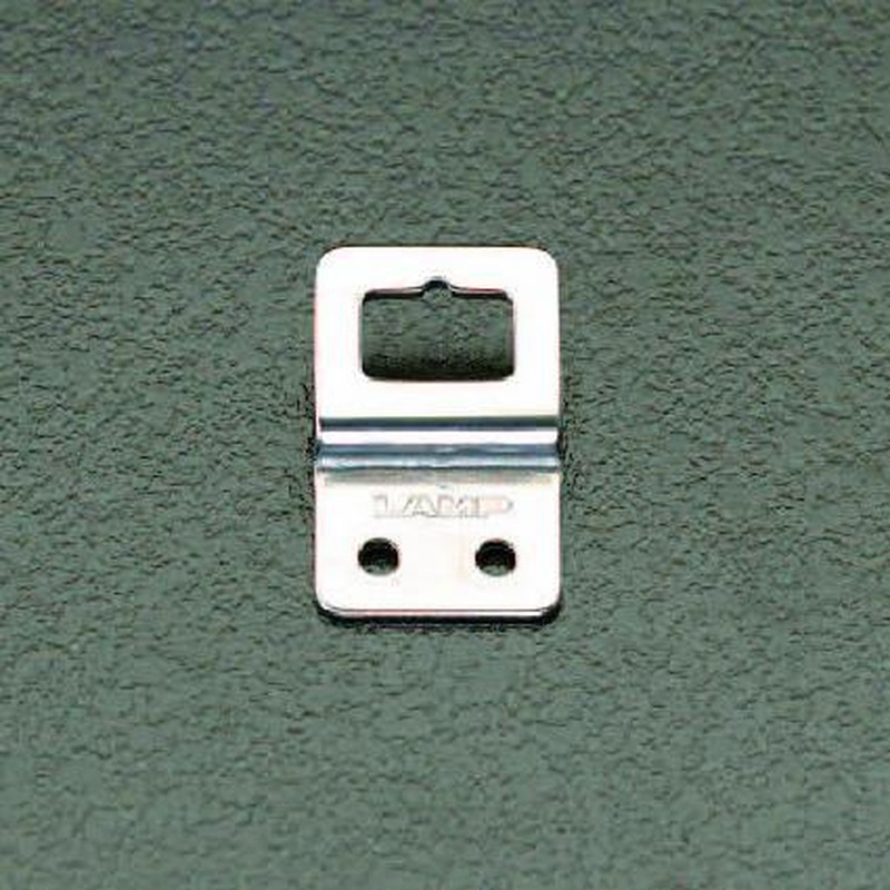 エスコ EA951DZ-2 22x36.5mmハンガープレート(ステンレス製) 1個（ご注文単位1個）【直送品】