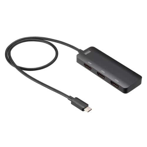 エスコ EA764AC-152 変換アダプター(USB TypeC-HDMI・他) 1個 (ご注文単位1個)【直送品】