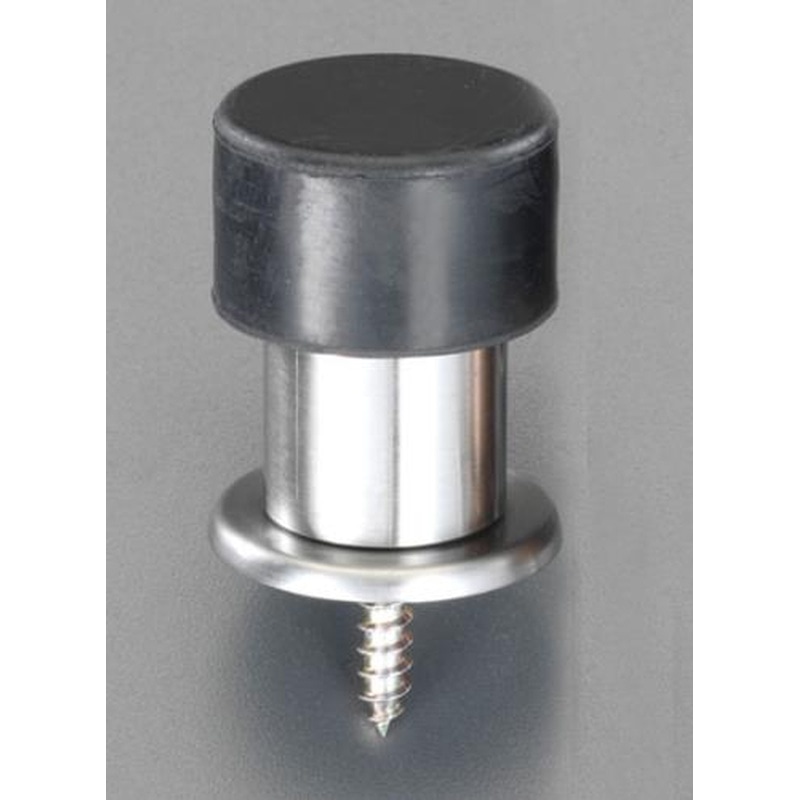 エスコ EA951LG-21 φ35x46mm戸当り(床用ソフト/ヘアライン) 1個（ご注文単位1個）【直送品】