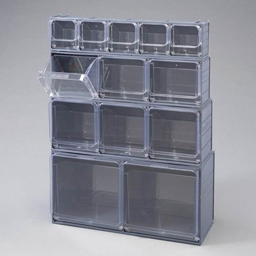 エスコ EA957AA-4 600x200x215mm/3列 マルチストール(クリスタル) 1個 （ご注文単位1個）【直送品】