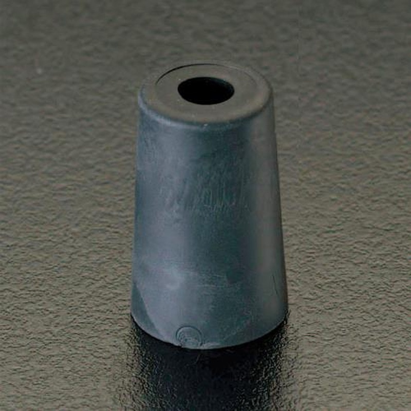 エスコ EA951LG-27 φ22x30mm戸当り(ブラック) 1個(ご注文単位1個)【直送品】